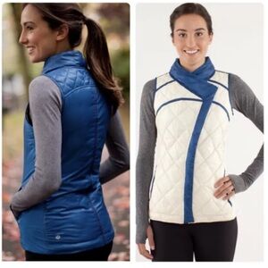 Lululemon What The Fluff Reversible Goose Down Vest